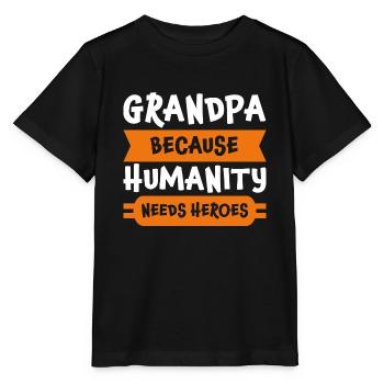 Großvater Großvater Großvater Geschenk - Stanley/Stella Kinder T-Shirt MINI CREATOR  - Schwarz - Vorne - Mikhail (115cm)