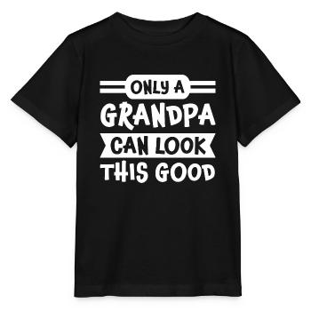 Großvater Großvater Großvater Geschenk - Stanley/Stella Kinder T-Shirt MINI CREATOR  - Schwarz - Vorne - Mikhail (115cm)