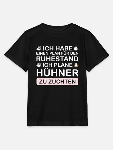Hühner Züchter Hühnerzüchter Geschenk - Stanley/Stella Kinder T-Shirt MINI CREATOR - Schwarz