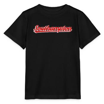 Southampton Angleterre Police - T-shirt bio MINI CREATOR Stanley/Stella Enfant - noir - Devant - Mikhail (115cm)