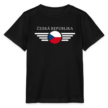 Tchéquie - T-shirt bio MINI CREATOR Stanley/Stella Enfant - noir - Devant - Mikhail (115cm)