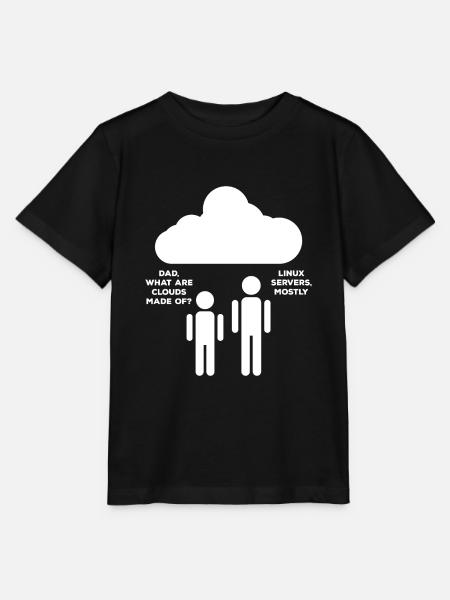 Cloud Linux - Stanley/Stella Kinder T-Shirt MINI CREATOR - Schwarz