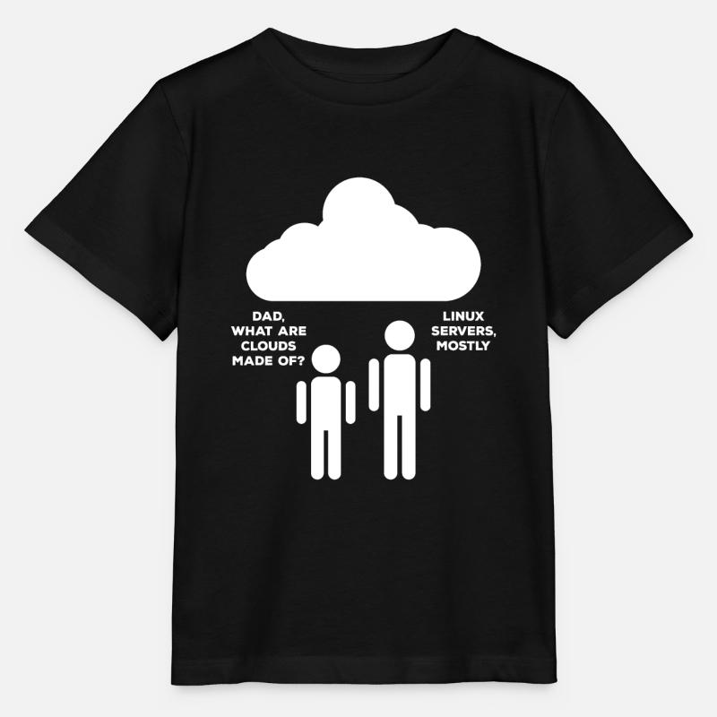 Cloud Linux - Stanley/Stella Kinder T-Shirt MINI CREATOR - Schwarz
