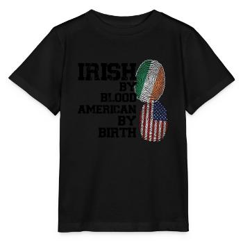 Irland Irisch Irische Wurzeln Geschenk - Stanley/Stella Kinder T-Shirt MINI CREATOR  - Schwarz - Vorne - Mikhail (115cm)