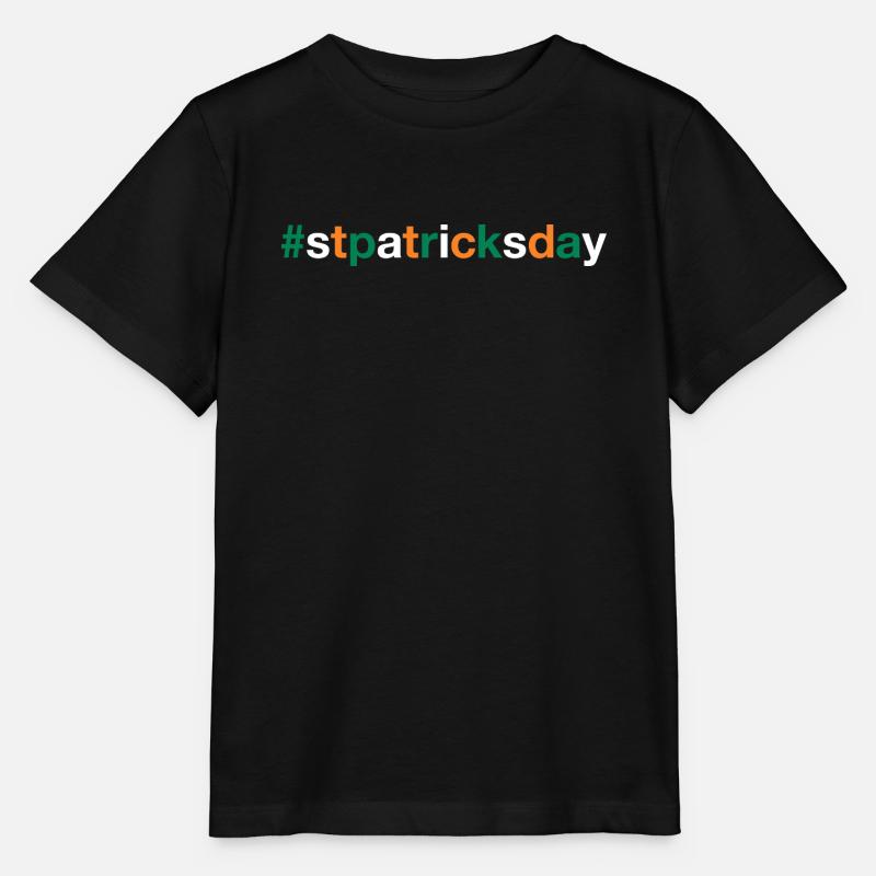 ST PATRICKS DAY - Stanley/Stella Kinder T-Shirt MINI CREATOR  - Schwarz