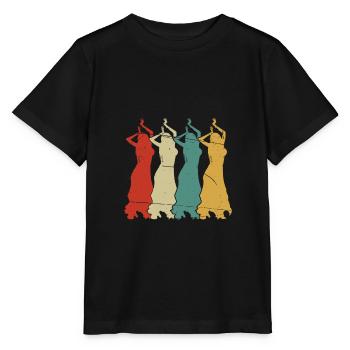 Bauchtanz ist eine Kunst - Stanley/Stella Kinder T-Shirt MINI CREATOR  - Schwarz - Vorne - Mikhail (115cm)