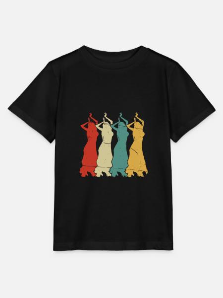 Bauchtanz ist eine Kunst - Stanley/Stella Kinder T-Shirt MINI CREATOR - Schwarz