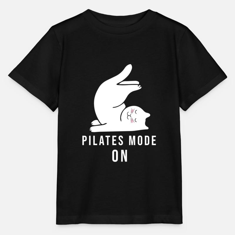 Mode Pilates activé - T-shirt bio MINI CREATOR Stanley/Stella Enfant - noir