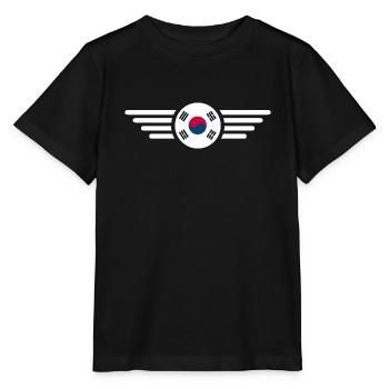 Corée du Sud - T-shirt bio MINI CREATOR Stanley/Stella Enfant - noir - Devant - Mikhail (115cm)