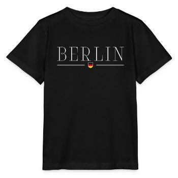 Berlin: Trendy, vibrant, unique - Stanley/Stella MINI CREATOR Kids’ T-Shirt - black - Front - Mikhail (115cm)