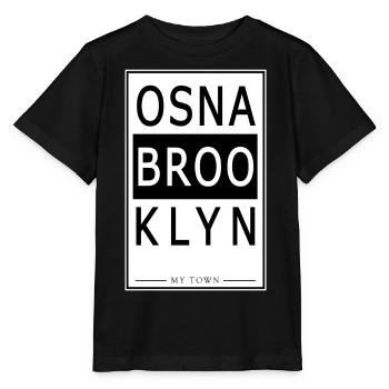 Osnabrooklyn - T-shirt bio MINI CREATOR Stanley/Stella Enfant - noir - Devant - Mikhail (115cm)