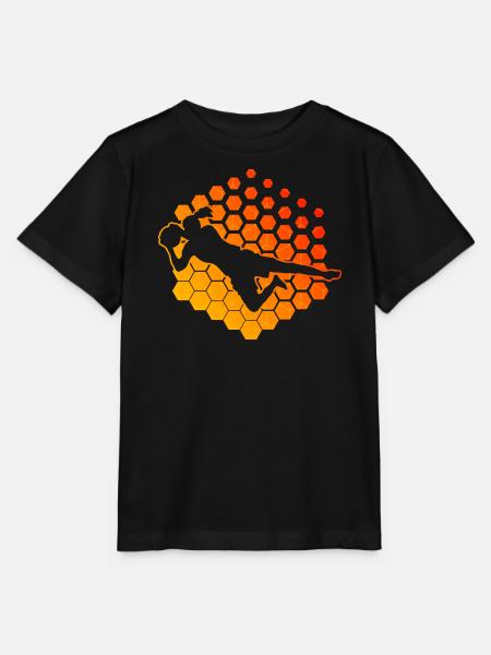 Torwart Fußball Fußballerin Fußballer Damen - Stanley/Stella Kinder T-Shirt MINI CREATOR - Schwarz