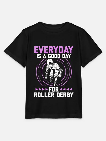 Roller Derby - Stanley/Stella Kinder T-Shirt MINI CREATOR  - Schwarz