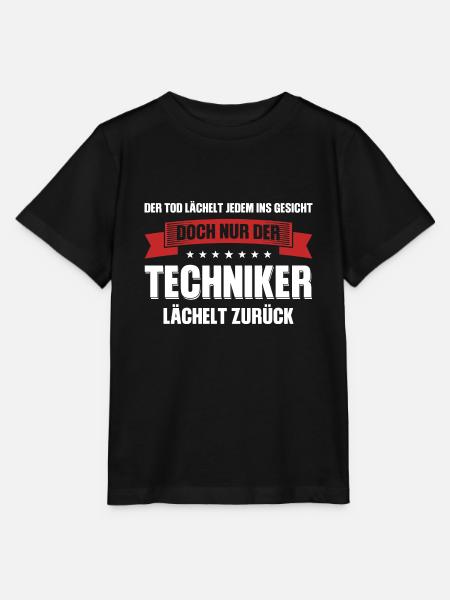 Techniker Beruf Fachmann Technik Geschenk - Stanley/Stella Kinder T-Shirt MINI CREATOR  - Schwarz