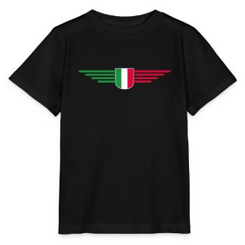I Love Italy Tenue T-Shirt Design - T-shirt bio MINI CREATOR Stanley/Stella Enfant - noir - Devant - Mikhail (115cm)