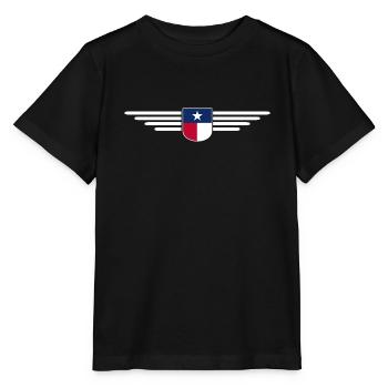 Texas Fan T-Shirt – Lone Star Style - T-shirt bio MINI CREATOR Stanley/Stella Enfant - noir - Devant - Mikhail (115cm)