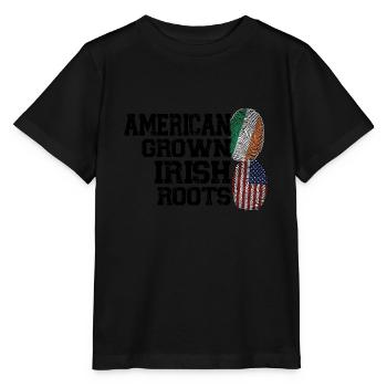 Irland Irisch Irische Wurzeln Geschenk - Stanley/Stella Kinder T-Shirt MINI CREATOR  - Schwarz - Vorne - Mikhail (115cm)