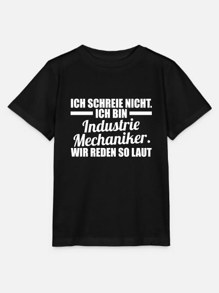 Industriemechaniker Beruf Schlosser Geschenk - Stanley/Stella Kinder T-Shirt MINI CREATOR - Schwarz