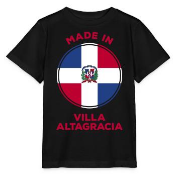 Villa Altagracia Dominikanische Republik - Stanley/Stella Kinder T-Shirt MINI CREATOR  - Schwarz - Vorne - Mikhail (115cm)