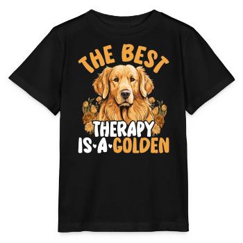 Amour des chiens - T-shirt bio MINI CREATOR Stanley/Stella Enfant - noir - Devant - Mikhail (115cm)