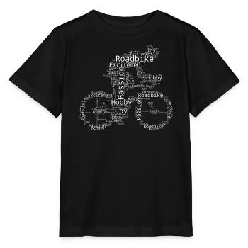 Road Cycling Road Bike Road Bike Road Bike - Stanley/Stella MINI CREATOR Kids’ T-Shirt - black - Front - Mikhail (115cm)