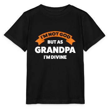 Großvater Großvater Großvater Geschenk - Stanley/Stella Kinder T-Shirt MINI CREATOR  - Schwarz - Vorne - Mikhail (115cm)