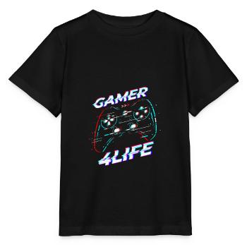 Gamble for life - Stanley/Stella MINI CREATOR Kids’ T-Shirt - black - Front - Mikhail (115cm)