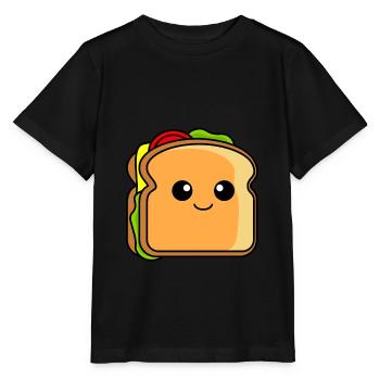 Sandwich Comic - Stanley/Stella MINI CREATOR Kids’ T-Shirt - black - Front - Mikhail (115cm)