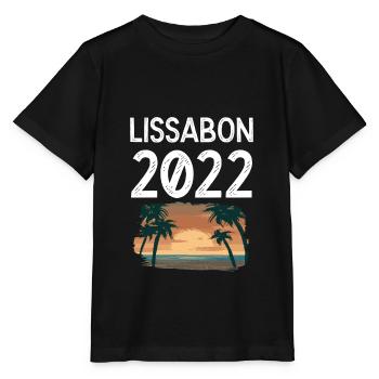 Lissabon 2022 - Stanley/Stella Kinder T-Shirt MINI CREATOR  - Schwarz - Vorne - Mikhail (115cm)