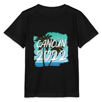 Cancun 2022 - Stanley/Stella Kinder T-Shirt MINI CREATOR  - Schwarz - Vorne - Mikhail (115cm)