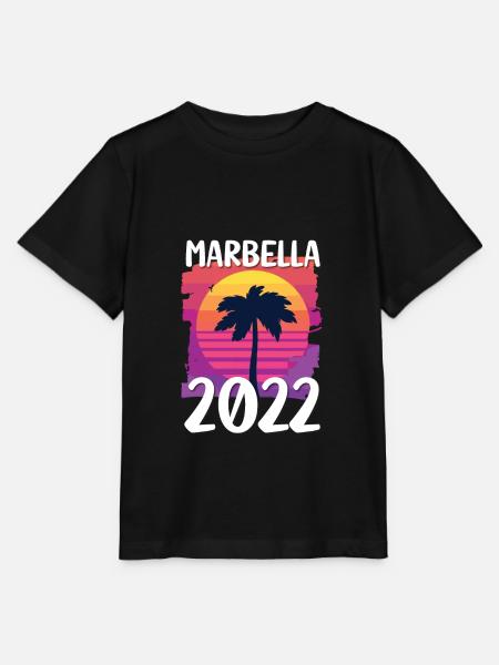 Marbella 2022 - Stanley/Stella Kinder T-Shirt MINI CREATOR - Schwarz