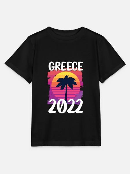 Greece 2022 - Stanley/Stella Kinder T-Shirt MINI CREATOR  - Schwarz