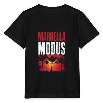 Marbella Mode - Stanley/Stella MINI CREATOR Kids’ T-Shirt - black - Front - Mikhail (115cm)
