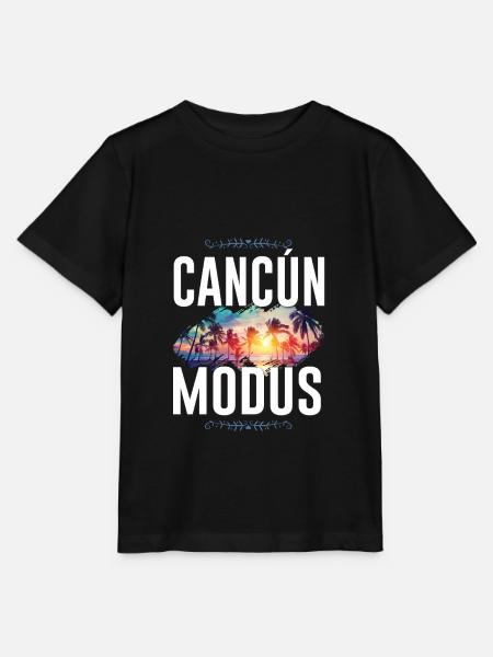 Cancun Modus - Stanley/Stella Kinder T-Shirt MINI CREATOR - Schwarz