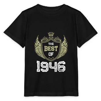 1946 best of - Stanley/Stella Kinder T-Shirt MINI CREATOR  - Schwarz - Vorne - Mikhail (115cm)