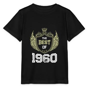 1960 best of - Stanley/Stella Kinder T-Shirt MINI CREATOR  - Schwarz - Vorne - Mikhail (115cm)