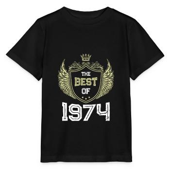 1974 best of - T-shirt bio MINI CREATOR Stanley/Stella Enfant - noir - Devant - Mikhail (115cm)