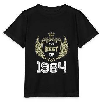 1984 best of - Stanley/Stella Kinder T-Shirt MINI CREATOR  - Schwarz - Vorne - Mikhail (115cm)