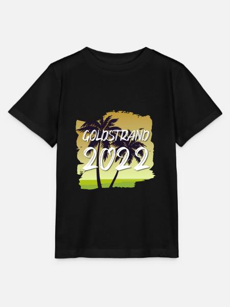 Goldstrand 2022 - Stanley/Stella Kinder T-Shirt MINI CREATOR  - Schwarz