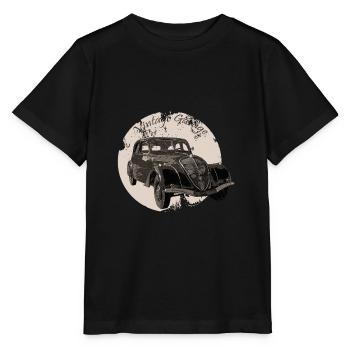 Vintage Garage 2 - Stanley/Stella MINI CREATOR Kids’ T-Shirt - black - Front - Mikhail (115cm)