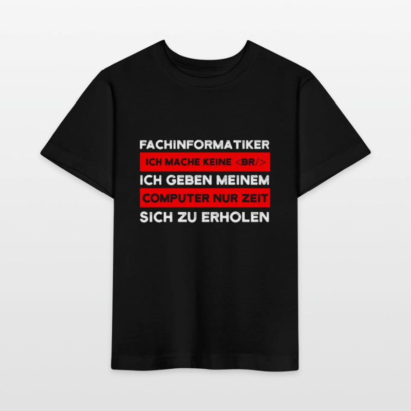 Fachinformatiker Beruf Coder Geschenk Stanley/Stella Kinder T-Shirt MINI CREATOR 