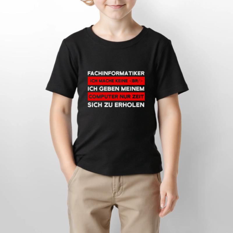 Fachinformatiker Beruf Coder Geschenk Stanley/Stella Kinder T-Shirt MINI CREATOR 