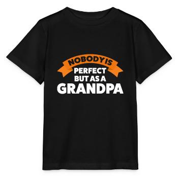 Großvater Großvater Großvater Geschenk - Stanley/Stella Kinder T-Shirt MINI CREATOR  - Schwarz - Vorne - Mikhail (115cm)