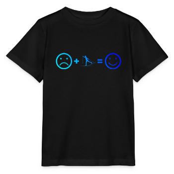 Cross Country Men Women Cross Country Skating Cross Country Skiing Cl - Stanley/Stella MINI CREATOR Kids’ T-Shirt - black - Front - Mikhail (115cm)