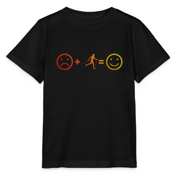 Walker Damen Walken Herren Nordic Walking - Stanley/Stella Kinder T-Shirt MINI CREATOR  - Schwarz - Vorne - Mikhail (115cm)