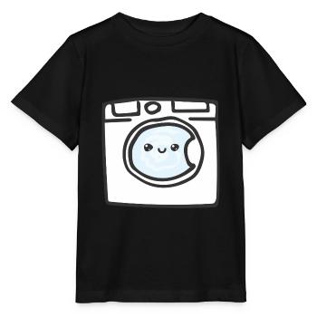 washing machine - Stanley/Stella MINI CREATOR Kids’ T-Shirt - black - Front - Mikhail (115cm)