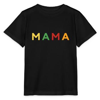 Mother’s day Gift / Fête des Mères Cadeau /Bestseller - T-shirt bio MINI CREATOR Stanley/Stella Enfant - noir - Devant - Mikhail (115cm)