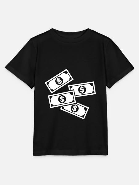 Cash Money Symbol - Stanley/Stella Kinder T-Shirt MINI CREATOR - Schwarz