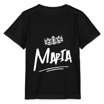 Maria - Stanley/Stella Kinder T-Shirt MINI CREATOR  - Schwarz - Vorne - Mikhail (115cm)