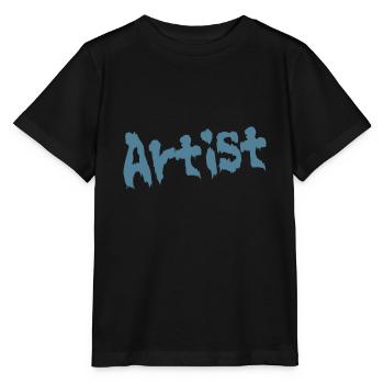 Artiste - T-shirt bio MINI CREATOR Stanley/Stella Enfant - noir - Devant - Mikhail (115cm)